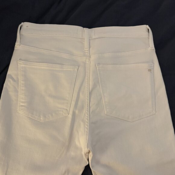 EUC Madewell White jeans - 10" High-rise skinny (31P) - Picture 2 of 7
